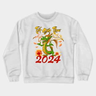 TET GIAP THIN Happy Vietnamese Traditional New Year 2024 Crewneck Sweatshirt